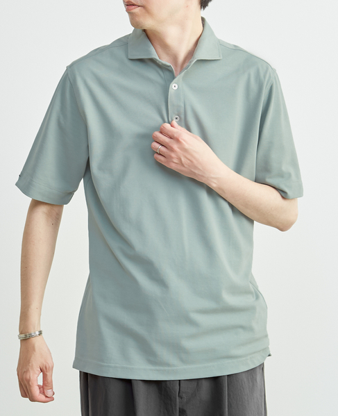 ソロナテックカノコ半袖ポロシャツ（一部WEB限定カラー ） 詳細画像 グレー 11