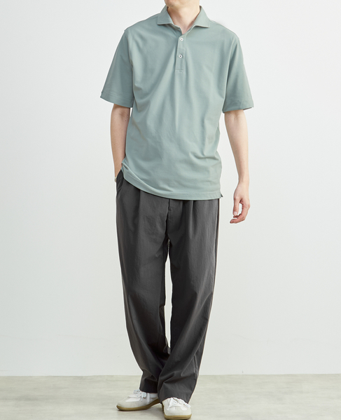 ソロナテックカノコ半袖ポロシャツ（一部WEB限定カラー ） 詳細画像 グレー 12