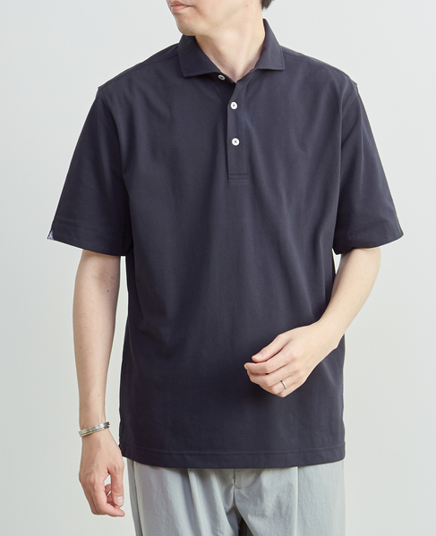 ソロナテックカノコ半袖ポロシャツ（一部WEB限定カラー ） 詳細画像 グレー 2