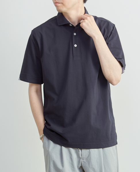 ソロナテックカノコ半袖ポロシャツ（一部WEB限定カラー ） 詳細画像 グレー 3