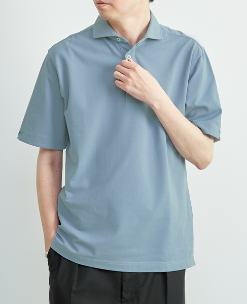 ソロナテックカノコ半袖ポロシャツ（一部WEB限定カラー ） 詳細画像 グレー 7