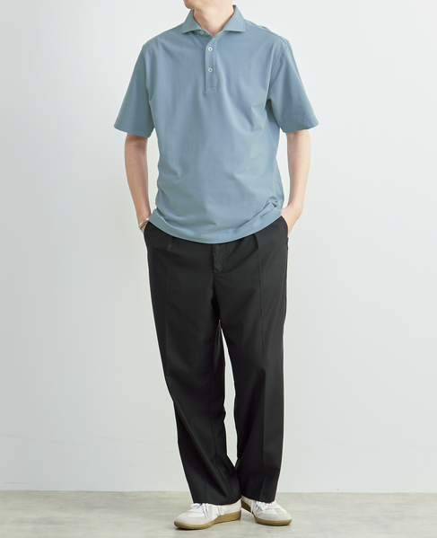 ソロナテックカノコ半袖ポロシャツ（一部WEB限定カラー ） 詳細画像 グレー 8
