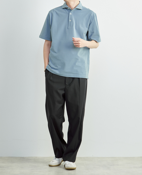 ソロナテックカノコ半袖ポロシャツ（一部WEB限定カラー ） 詳細画像 グレー 9