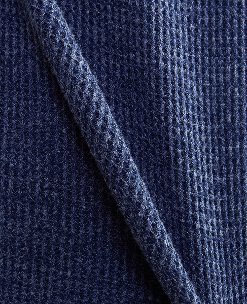 【MASTER FRAME/マスターフレーム】裏起毛ワッフルフェイクレイヤード 長袖ＶネックTシャツ 詳細画像 ライトグレー 10