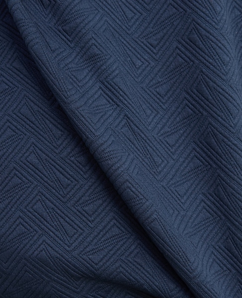 【MASTER FRAME/マスターフレーム】ブリスタージャガード 長袖クルーネックTシャツ 詳細画像 ホワイト 13