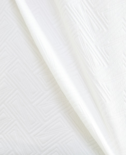 【MASTER FRAME/マスターフレーム】ブリスタージャガード 長袖クルーネックTシャツ 詳細画像 ホワイト 9