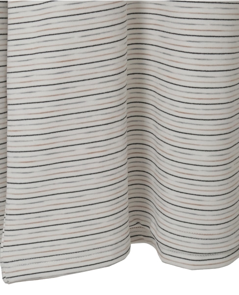 【MASTER FRAME/マスターフレーム】微起毛ボーダークルーネック ロングスリーブTシャツ 詳細画像 ホワイト 22