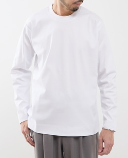 COOL TOUCH COTTON / シルケットスムーススタンダード長袖Tシャツ