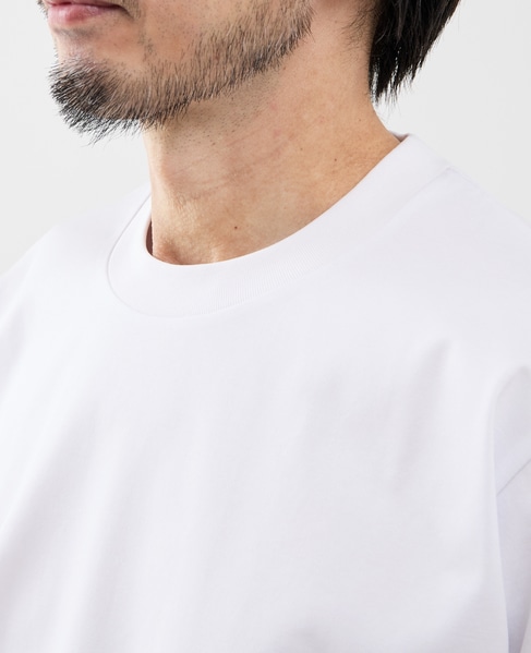 COOL TOUCH COTTON / シルケットスムーススタンダード長袖Tシャツ 詳細画像 ホワイト 6