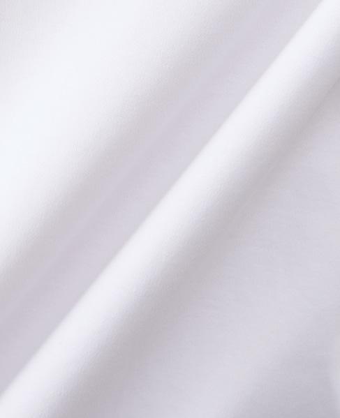 COOL TOUCH COTTON / シルケットスムーススタンダード長袖Tシャツ 詳細画像 ホワイト 9