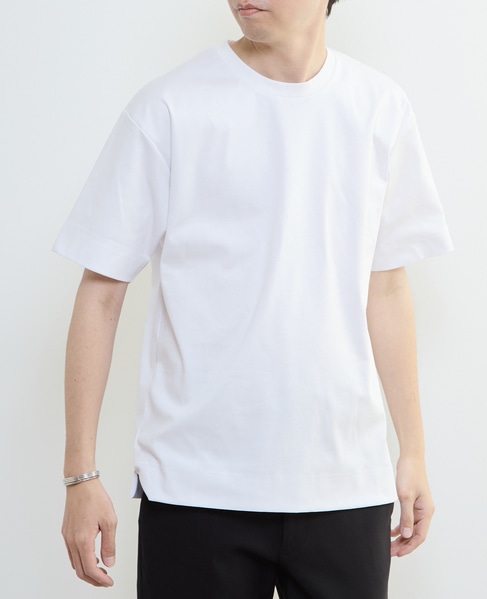 シルケットスムース スタンダード半袖Tシャツ | COOL TOUCH COTTON 詳細画像 ホワイト 12
