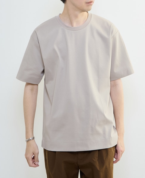 シルケットスムース スタンダード半袖Tシャツ | COOL TOUCH COTTON 詳細画像 ベージュ 1