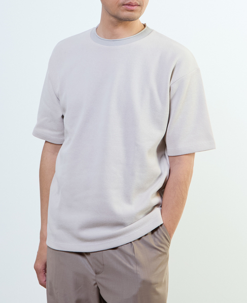 【MASTER FRAME/マスターフレーム】ロールネックTシャツ 詳細画像 グレージュ 11