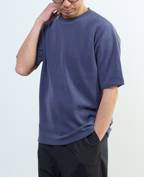 【MASTER FRAME/マスターフレーム】ロールネックTシャツ 詳細画像 グレージュ 18