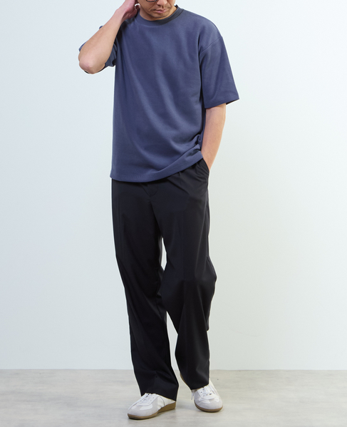 【MASTER FRAME/マスターフレーム】ロールネックTシャツ 詳細画像 グレージュ 19