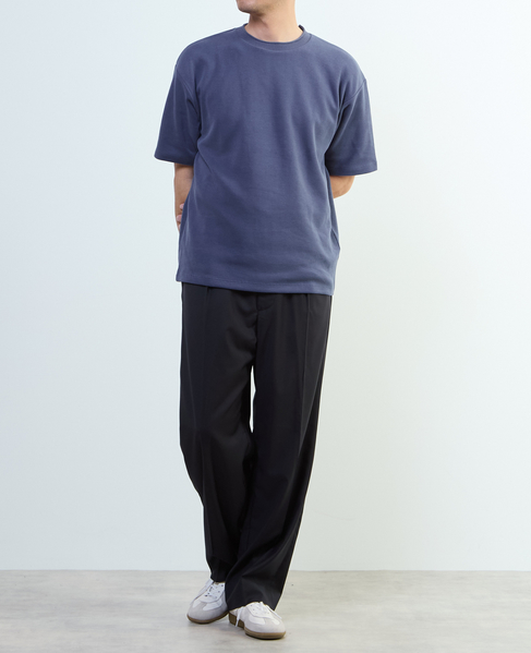 【MASTER FRAME/マスターフレーム】ロールネックTシャツ 詳細画像 グレージュ 20