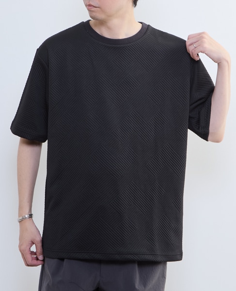 【MASTER FRAME/マスターフレーム】ブリスタージャガードクルーネックTシャツ 詳細画像 ホワイト 20