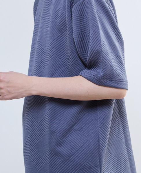 【MASTER FRAME/マスターフレーム】ブリスタージャガードクルーネックTシャツ 詳細画像 ホワイト 7