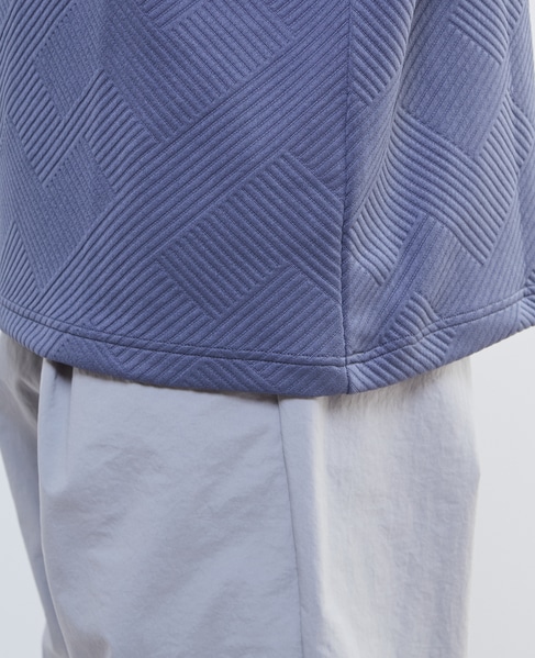 【MASTER FRAME/マスターフレーム】ブリスタージャガードクルーネックTシャツ 詳細画像 ホワイト 8