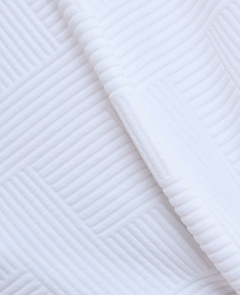 【MASTER FRAME/マスターフレーム】ブリスタージャガードクルーネックTシャツ 詳細画像 ホワイト 9