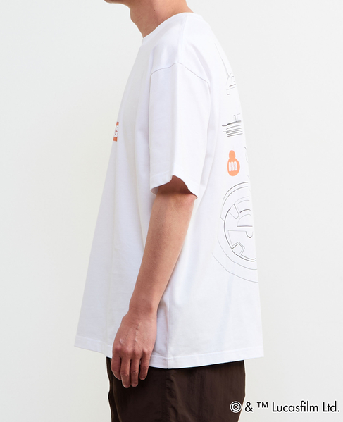 MASTER FRAME / STARWARS / BB8 Tシャツ 詳細画像 ホワイト 3