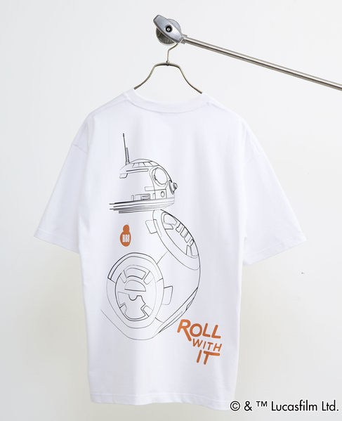 MASTER FRAME / STARWARS / BB8 Tシャツ 詳細画像 ホワイト 7