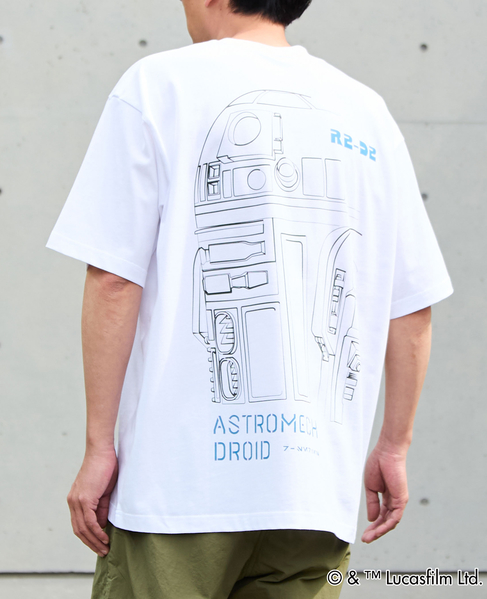 MASTER FRAME / STARWARS / R2D2 Tシャツ 詳細画像 ホワイト 12