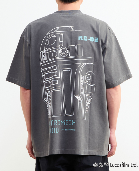 MASTER FRAME / STARWARS / R2D2 Tシャツ 詳細画像 ホワイト 4
