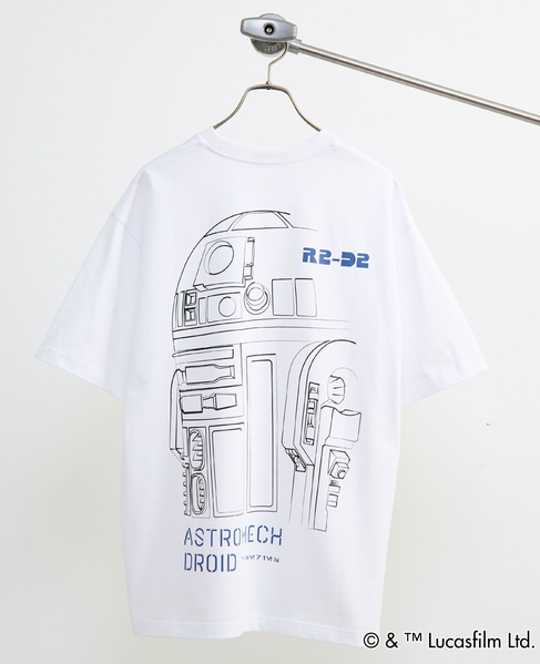 MASTER FRAME / STARWARS / R2D2 Tシャツ 詳細画像 ホワイト 7