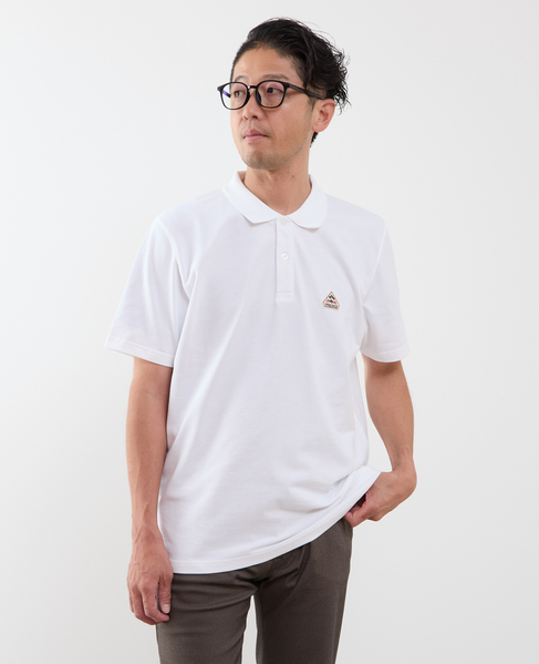 【PYRENEX/ピレネックス】COBALT / コバルト | ロゴポロシャツ 詳細画像 ホワイト 1