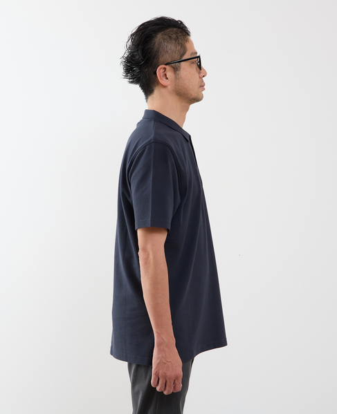 【PYRENEX/ピレネックス】COBALT / コバルト | ロゴポロシャツ 詳細画像 ネイビー 5