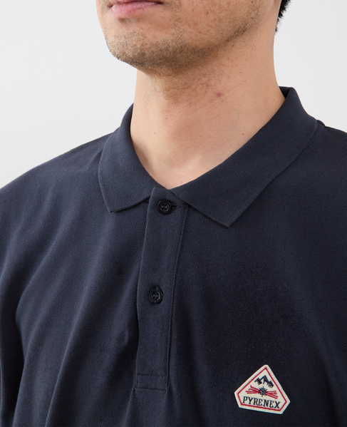 【PYRENEX/ピレネックス】COBALT / コバルト | ロゴポロシャツ 詳細画像 ネイビー 6