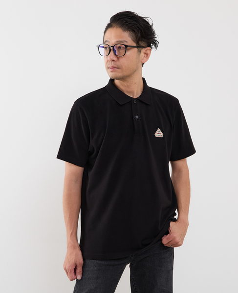 【PYRENEX/ピレネックス】COBALT / コバルト | ロゴポロシャツ 詳細画像 ブラック 1
