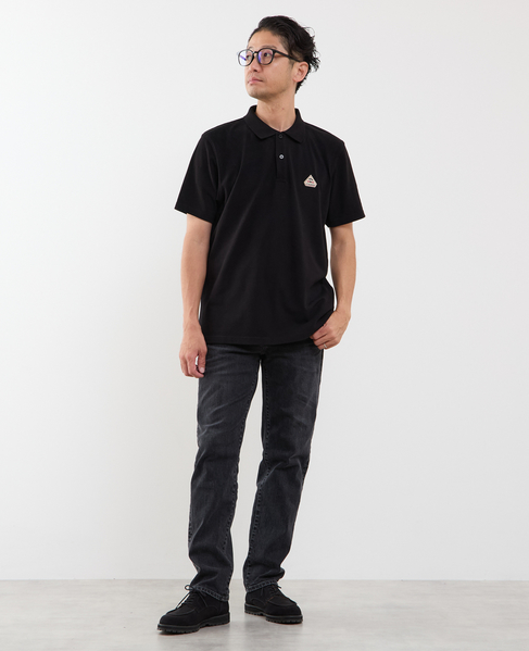 【PYRENEX/ピレネックス】COBALT / コバルト | ロゴポロシャツ 詳細画像 ブラック 6