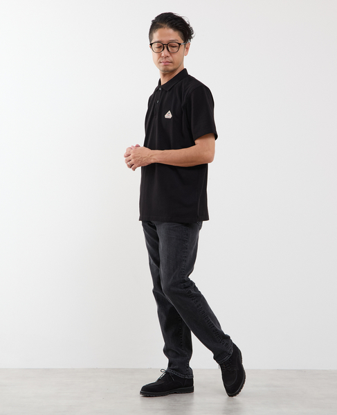 【PYRENEX/ピレネックス】COBALT / コバルト | ロゴポロシャツ 詳細画像 ブラック 7