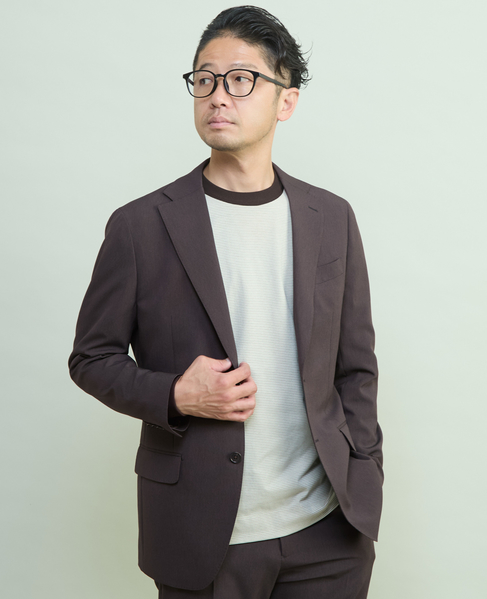 リノテックセットアップスーツ | ウォッシャブル / 防シワ 詳細画像 ネイビー 4