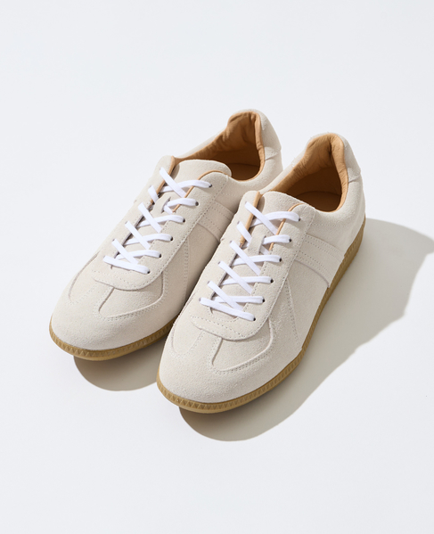 GERMAN TRAINER / ジャーマントレーナー | スエードレザースニーカー 詳細画像 ベージュ 1