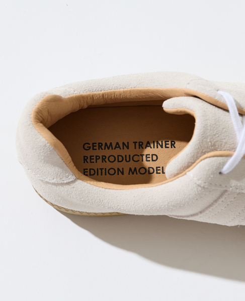 GERMAN TRAINER / ジャーマントレーナー | スエードレザースニーカー 詳細画像 ベージュ 5