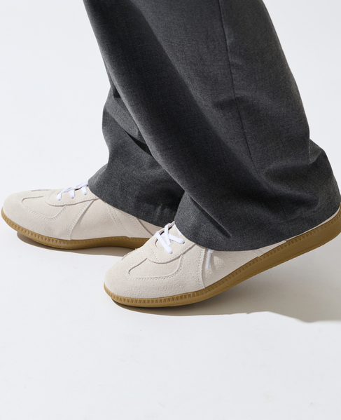 GERMAN TRAINER / ジャーマントレーナー | スエードレザースニーカー 詳細画像 ベージュ 8