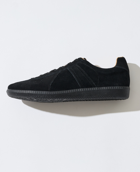 GERMAN TRAINER / ジャーマントレーナー | スエードレザースニーカー 詳細画像 ブラック 3
