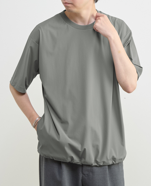 【MASTER FRAME/マスターフレーム】氷結クルーネックTシャツ | ストレッチ / 接触冷感 詳細画像 グレー 15