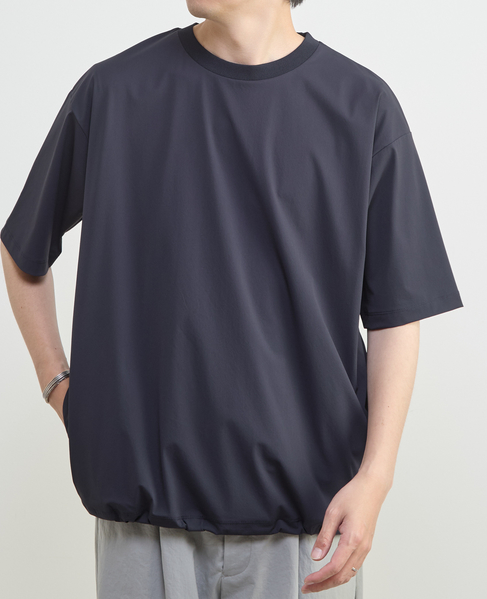 【MASTER FRAME/マスターフレーム】氷結クルーネックTシャツ | ストレッチ / 接触冷感 詳細画像 ネイビー 1
