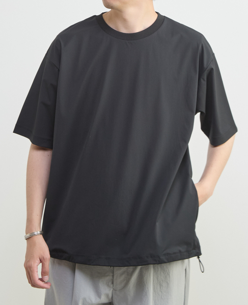 【MASTER FRAME/マスターフレーム】氷結クルーネックTシャツ | ストレッチ / 接触冷感 詳細画像 ブラック 10