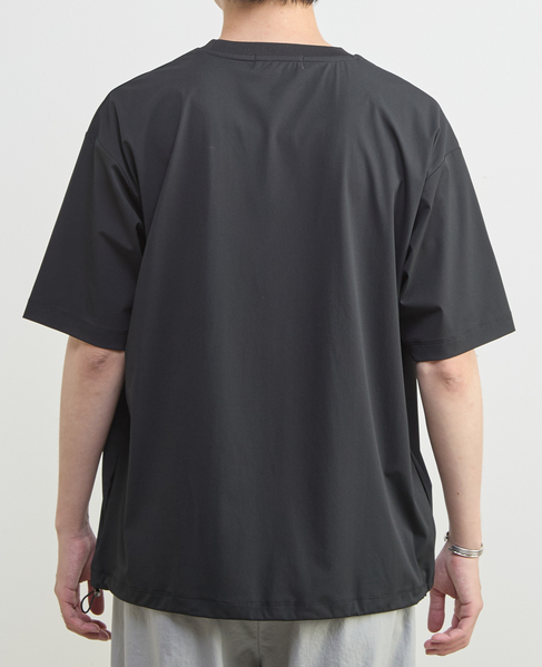 【MASTER FRAME/マスターフレーム】氷結クルーネックTシャツ | ストレッチ / 接触冷感 詳細画像 ブラック 5