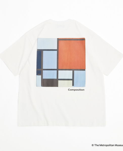 《コラボレーション》The Met × MEN'S MELROSE / コンテンポラリーアート プリントTシャツ 詳細画像 ホワイト 12