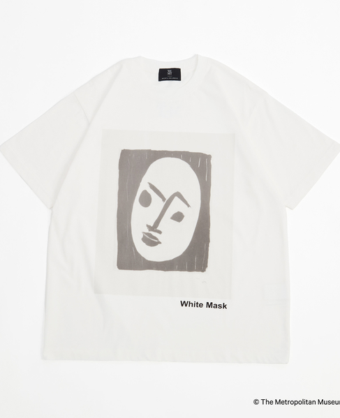 《コラボレーション》The Met × MEN'S MELROSE / コンテンポラリーアート プリントTシャツ 詳細画像 ホワイト 13