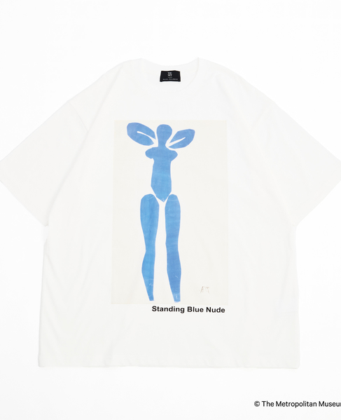 《コラボレーション》The Met × MEN'S MELROSE / コンテンポラリーアート プリントTシャツ 詳細画像 ホワイト 15