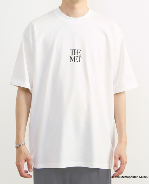 《コラボレーション》The Met × MEN'S MELROSE / コンテンポラリーアート プリントTシャツ 詳細画像 ホワイト 2