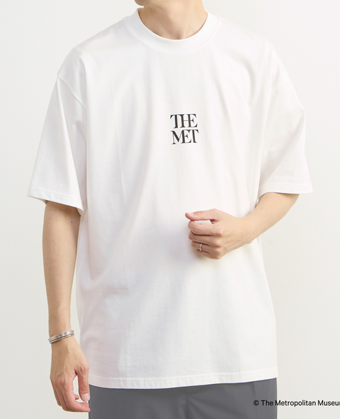《コラボレーション》The Met × MEN'S MELROSE / コンテンポラリーアート プリントTシャツ 詳細画像 ホワイト 20