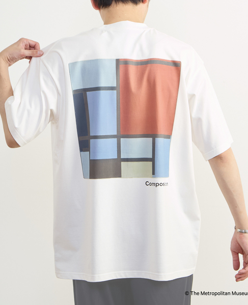 《コラボレーション》The Met × MEN'S MELROSE / コンテンポラリーアート プリントTシャツ 詳細画像 ホワイト 21